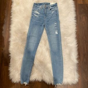 American eagle super high rise jegging
